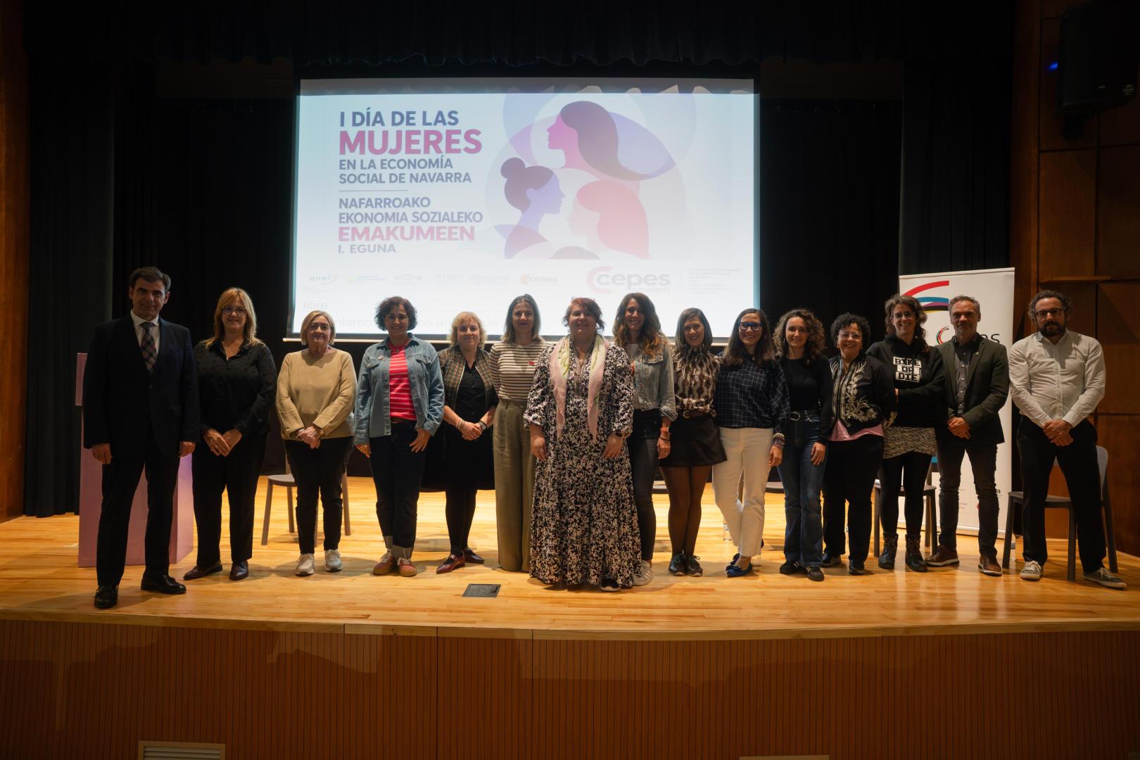El encuentro reunió a las seis familias de CEPES Navarra: ANEL, UCAN, EINA, REAS Navarra, FUNDENA y CEISNA