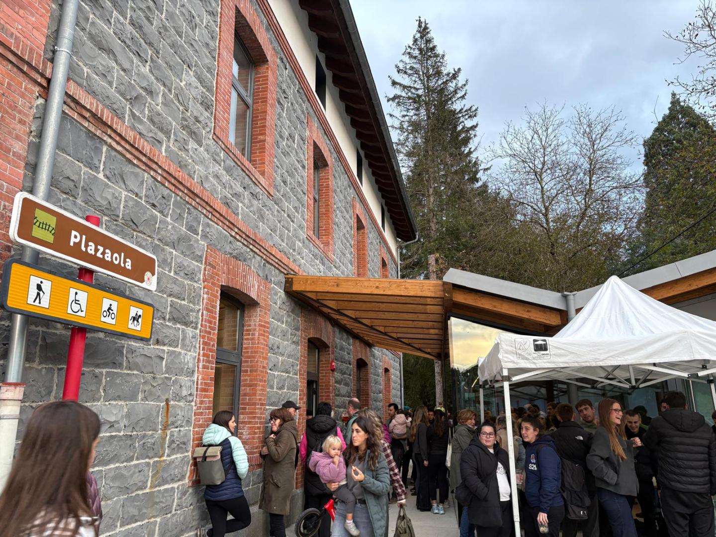 Imagen de la apertura de la estación, este 23 de octubre.
