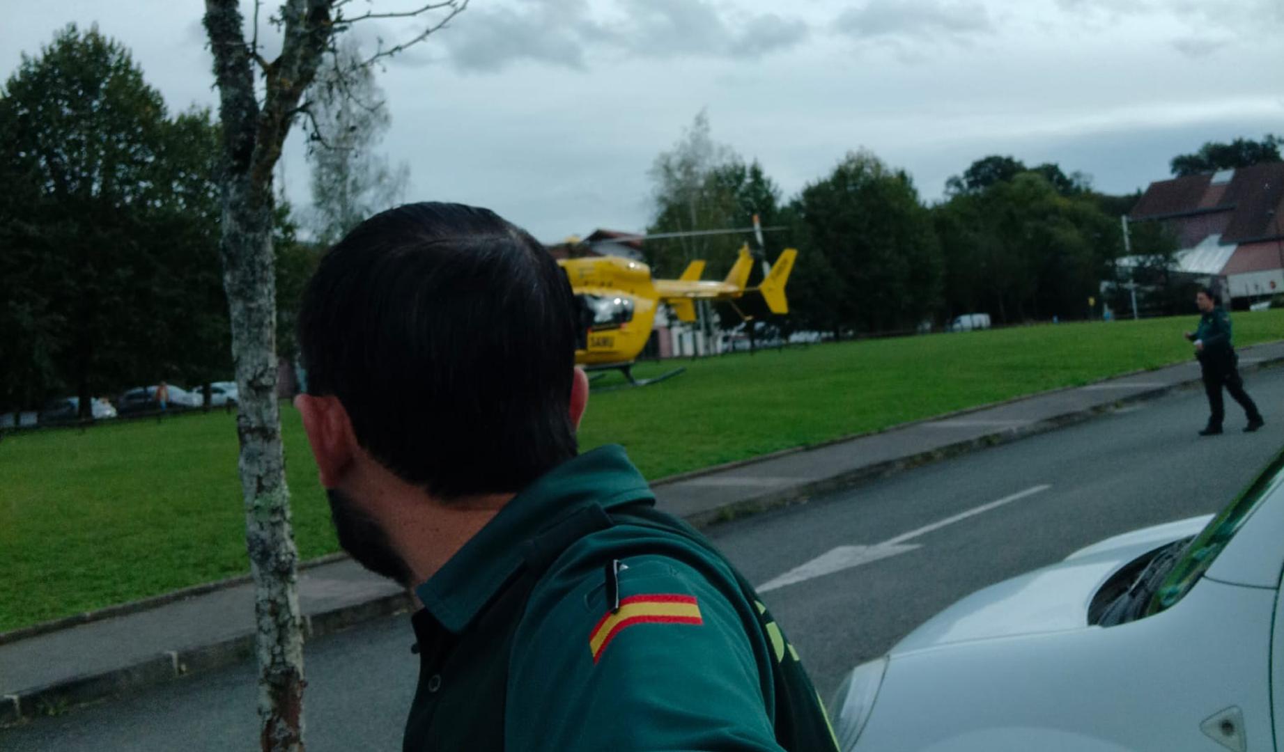 La Guardia Civil ha facilitado la asistencia inicial a la mujer y coordinar su traslado para recibir atención médica especializada.