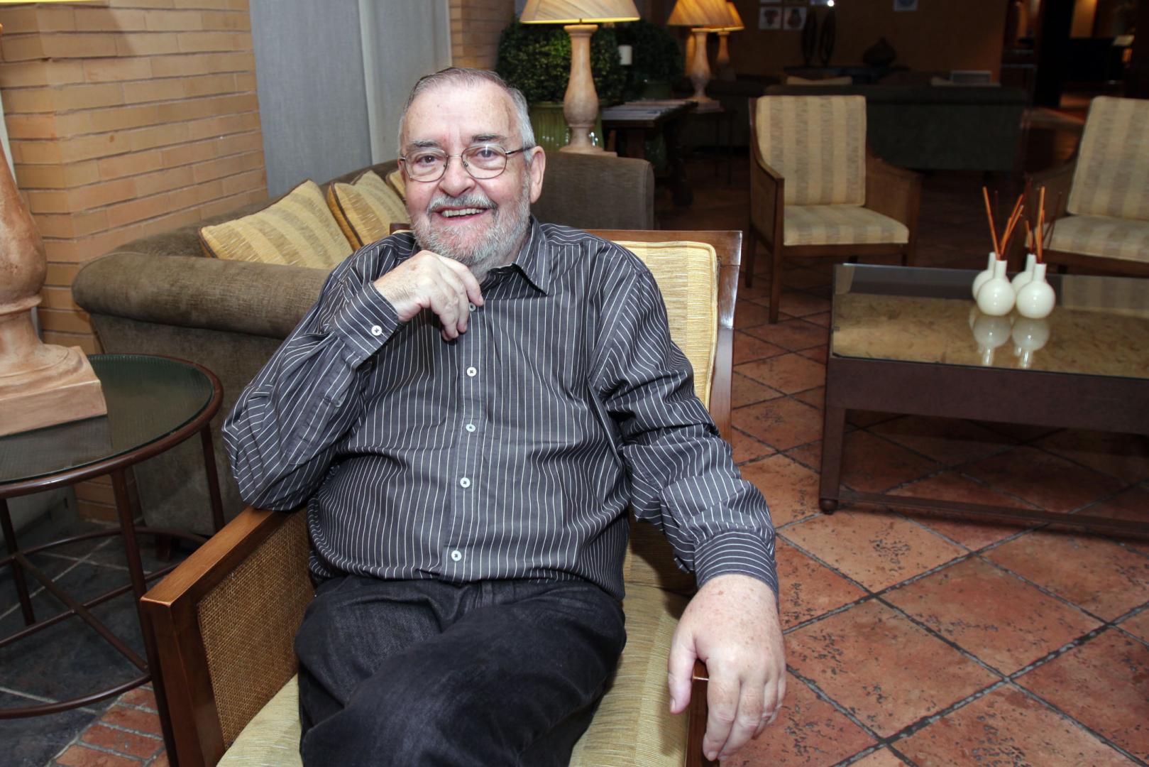 José Luis García Sánchez, en Tudela, en el homenaje que el Festival Ópera Prima le brindó en 2009