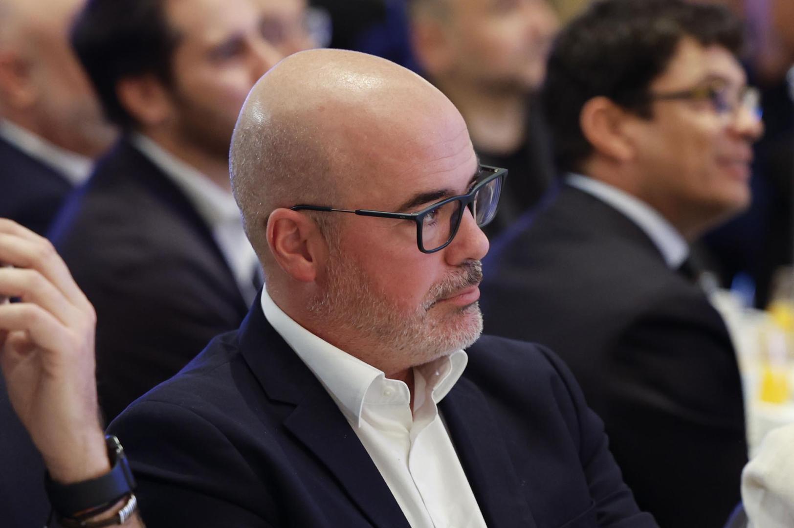 Francisco Martín durante un desayuno informativo el pasado 23 de octubre