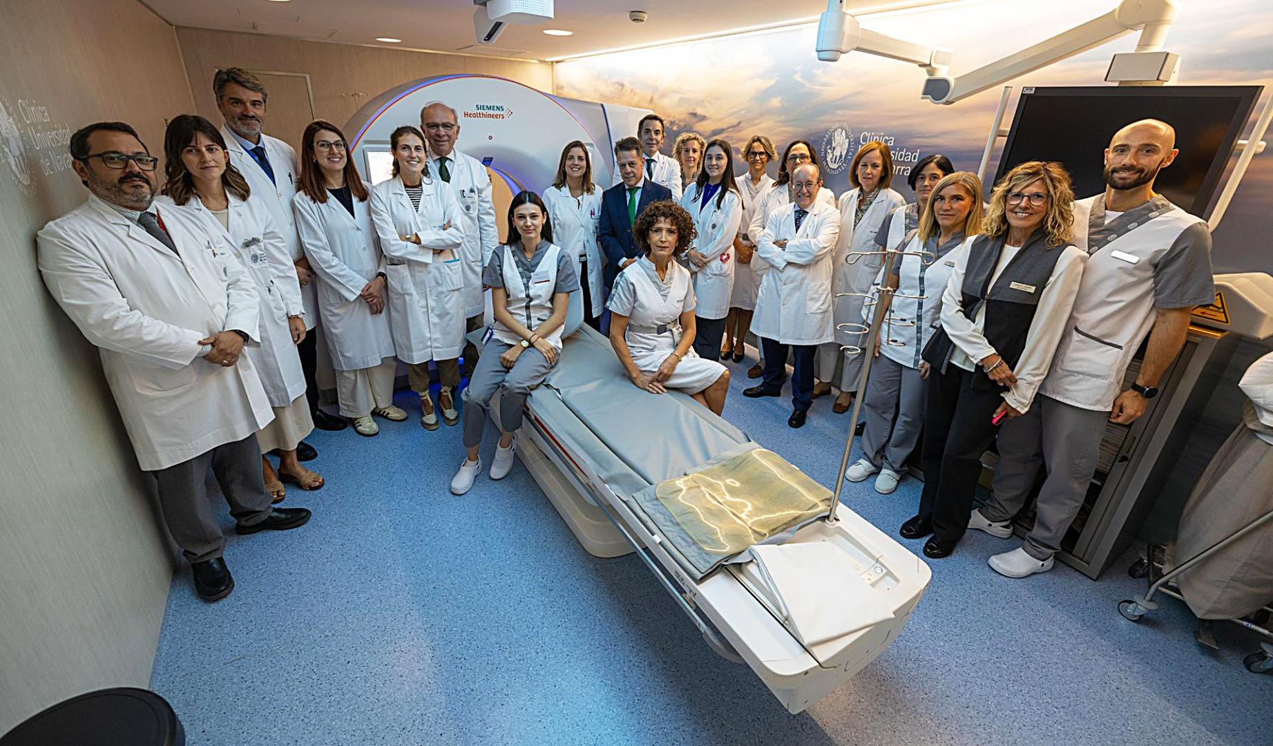 Miembros del equipo multidisciplinar del Programa de Cribado de Cáncer de Pulmón del Cancer Center Clínica Universidad de Navarra.