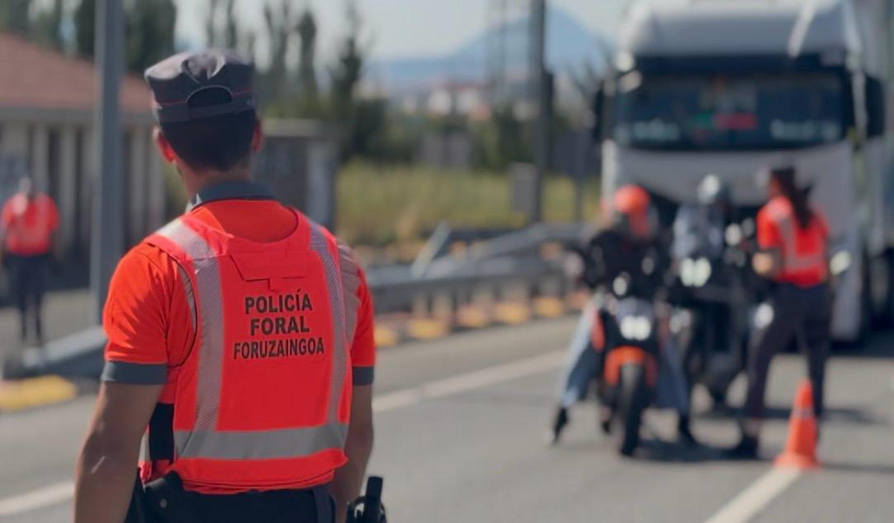 Control de la Policía Foral