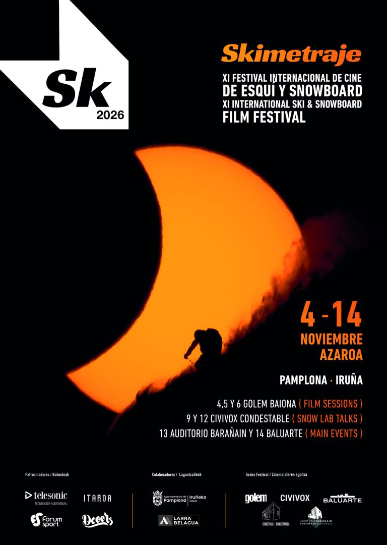 El cartel oficial de esta edición del certamen, recuperando como protagonista la imagen tomada en 2015 por el canadiense Reuben Krabbe en el archipiélago ártico de Svalbard