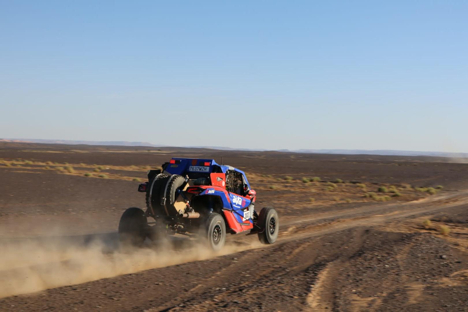 El buggy de Marino Zulet por las dunas de Marruecos