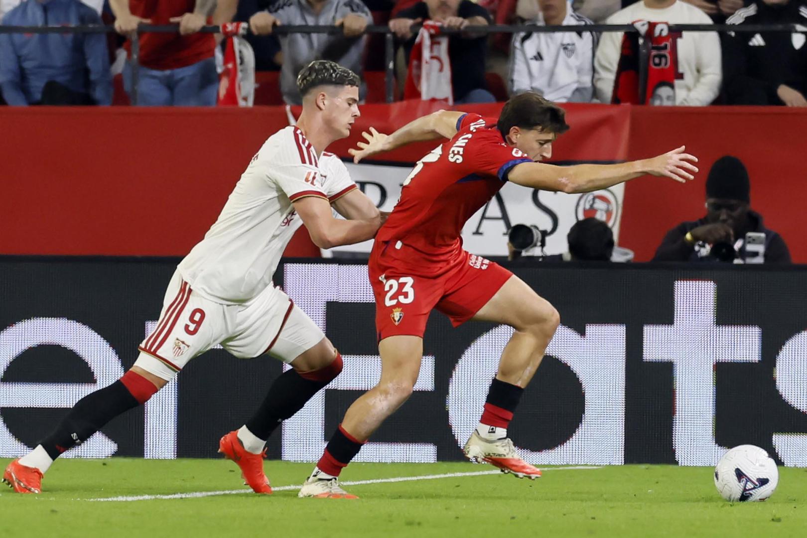 Sevilla-Osasuna, jornada 10