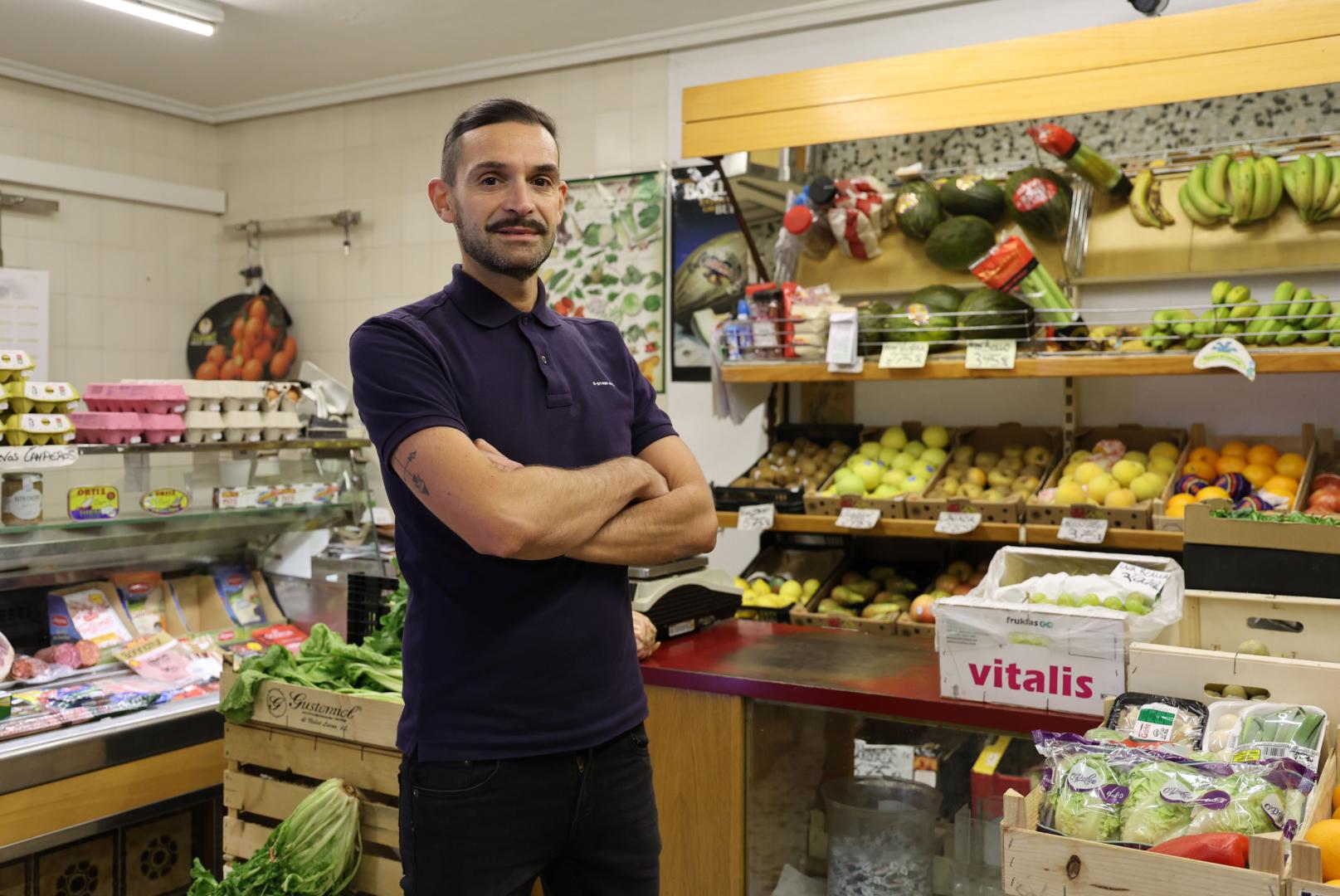 Javier Campuzano, en Alimentación Camino de Santiago
