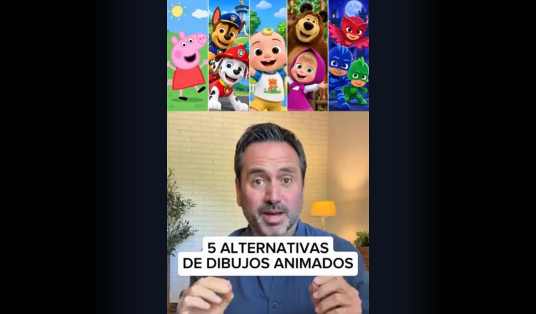 5 alternativas de dibujos animados para tus hijos, según el psicólogo Álvaro Bilbao
