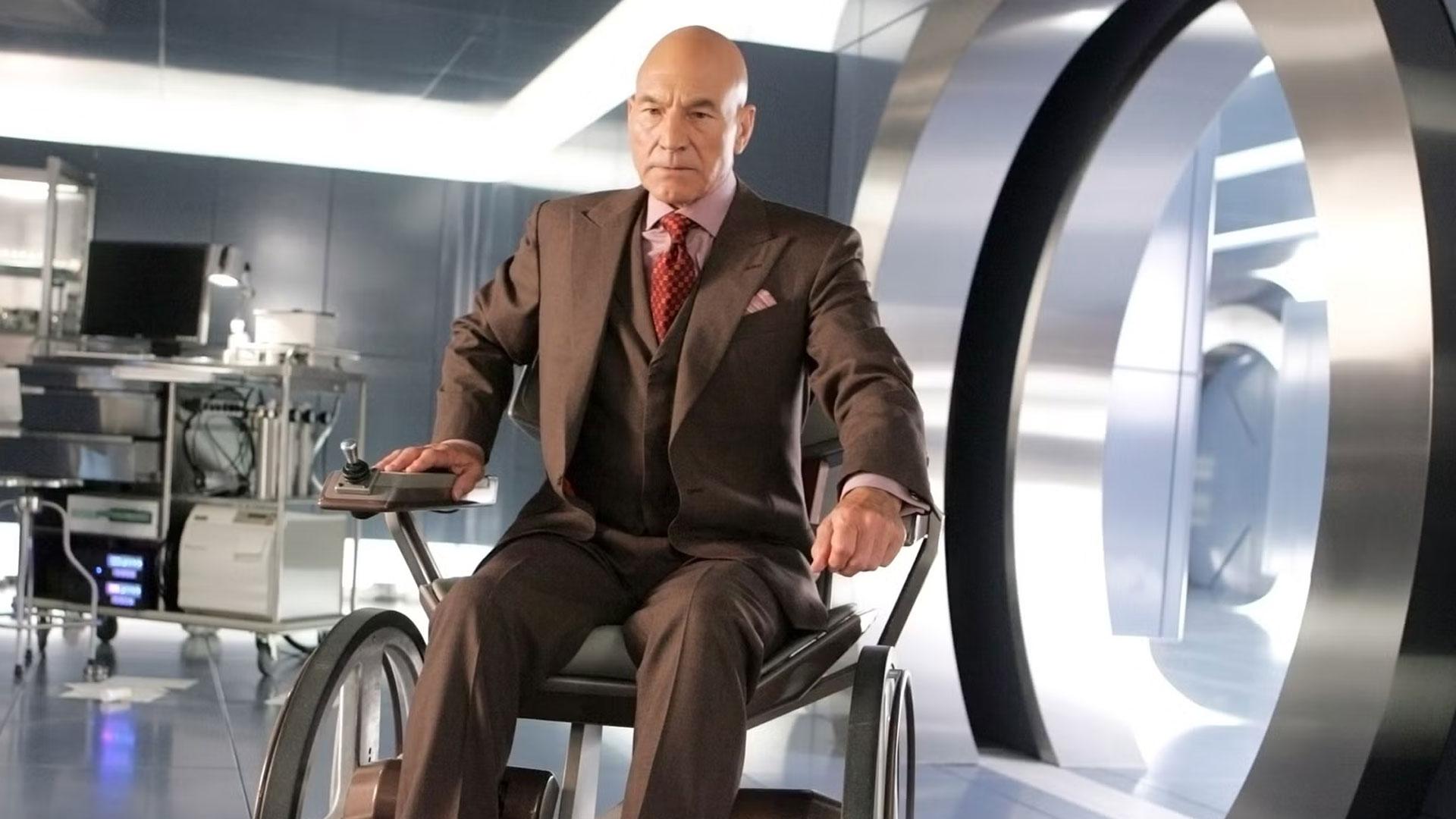 Patrick Stewart interpretó al profesor Charles Xavier en la franquicia de películas de los X-Men