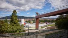 Inauguración del nuevo ascensor de Trinitarios./