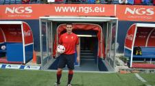 Marc Bertrán ha sido presentado por Osasuna en el Reyno de Navarra