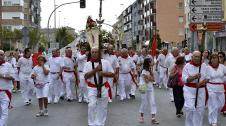 El pueblo de Berriozar ha honrado a su patrón San Esteban en sus fiestas