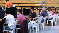 Arranca la IX Navarparty celebrada en el Pabellón Universitario de la UPNA