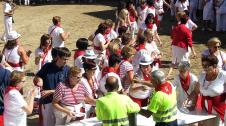 Día de la Mujer en fiestas de Villafranca 2011.