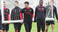 Imágenes del entrenamiento de Osasuna de este miércoles 2 de noviembre