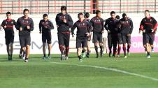 Imágenes del entrenamiento de Osasuna de este jueves