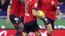 Imágenes de la victoria lograda por Osasuna frente al Espanyol en Cornellá-El Prat.