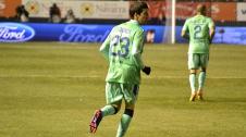 Imágenes de la victoria de Osasuna ante el Barcelona en el Reyno de Navarra