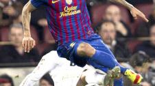 Imágenes del partido de vuelta en los cuatro de final de la Copa del Rey, disputado entre el Barcelona y el Real Madrid en el Camp Nou.