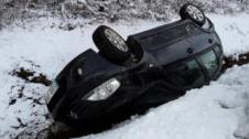 Accidente sin heridos en la N-135