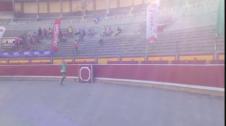 El desafío de Ricardo Abad anima los minutos previos a la San Fermín Marathon