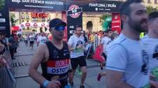 Salida de los 10, 21 y 42K de la EDP San Fermín Marathon 2018