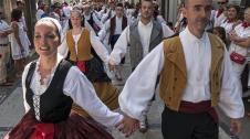 Fotos de la procesión de fiestas de Estella