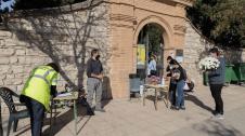 Los tudelanos escalonaron sus visitas durante toda la semana y eso evitó aglomeraciones este domingo