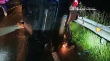 Cuatro personas han resultado heridas en una colisión frontal entre dos turismos que se ha producido en el kilómetro 41 de la N-121, en el término municipal de Olite.