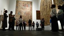 Fotos de la nueva sala del Museo de Navarra