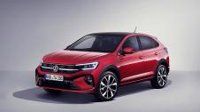 Puesta de largo del modelo Taigo, nuevo SUV coupé de Volkswagen, que se fabricará en la planta de VW Navarra en Landaben