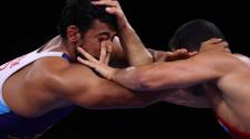 Combate por el bronce masculino de lucha libre