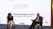 José Domingo de Ampuero y Osma, presidente de Viscofan, en los Desayunos de Trabajo DN Management
