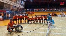 Vídeo de la celebración de los jugadores de Aspil Jumpers tras ganar 6-2 a Palma Futsal