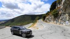 El Land Rover Range Rover, de recorrido por Navarra.