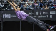 Fotos del Campeonato de España de Parkour en el Navarra Arena.