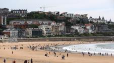 Playa de la Concha en San Sebastián Playa de la Concha en San Sebastián