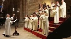 Vídeo con la canción 'Cantique de Jean Racine' (G. Fauré), durante el funeral de Ángel Iriarte