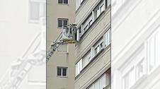 Vídeo con el rescate de personas en el incendio de un piso en Barañáin