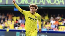 El delantero del Villarreal Jorge Pascual celebra su gol ante el Atlético de Madrid, segundo del equipo, durante el partido de la última jornada de Liga. El delantero del Villarreal Jorge Pascual celebra su gol ante el Atlético de Madrid, segundo del equipo, durante el partido de la última jornada de Liga.