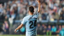 El canterano Gabri Veiga celebra uno de sus goles. El canterano Gabri Veiga celebra uno de sus goles.