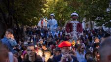 La Comparsa de Gigantes y Cabezudos, una de las protagonistas en San Fermín Txikito.