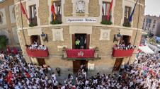 Fotos del cohete de fiestas de Villava