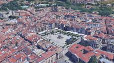 Casco Antiguo Vista aérea del Casco Antiguo de Pamplona