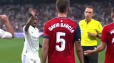 david garcía vinicius Vinicius despide con un feo gesto a David, expulsado