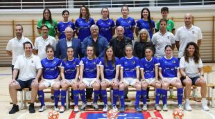 FutSal El Txantrea de fútbol sala femenino presentó ayer sus caras nuevas en el pabellón Arrosadía