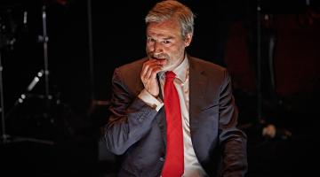 Alberto San Juan, en una escena de 'Macho grita'