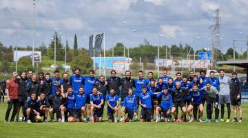 último entrenamiento de Osasuna