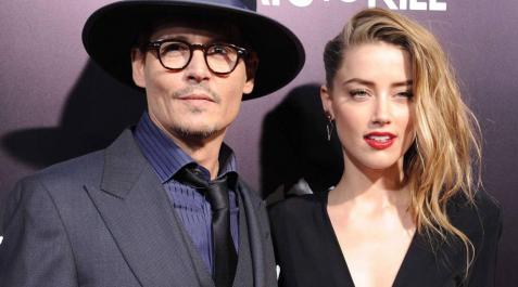 Johnny Depp y Amber Heard. Johnny Depp y Amber Heard.
