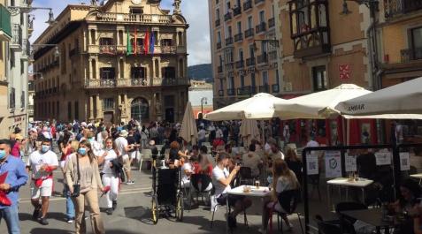 El 6 de julio de los 'No Sanfermines' de 2020 Pamplona se enfrenta a su primer 6 de julio sin chupinazo desde 1938